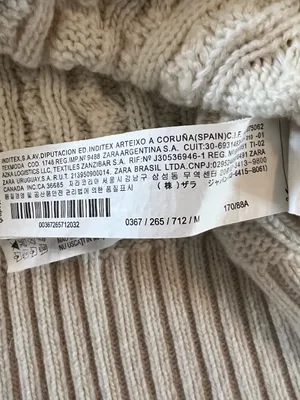 Zara Cream Cable-Knit Button Cardigan Medium thumbnail 6