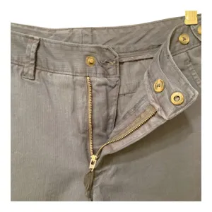 NWOT Free People Navy Blue Menswear-Inspired 100% Cotton Chino Shorts Size 4 thumbnail 3