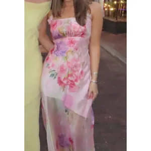 FOR LOVE & LEMONS Lisa Maxi Dress in Pink Size Large thumbnail 4