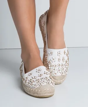 Akira White Espadrilles thumbnail 1