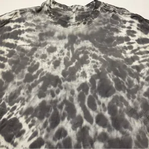 Lululemon All Yours Tee *Tie Dye Marmoleado Tie Dye Graphite Gray Women Sz M/8 thumbnail 3