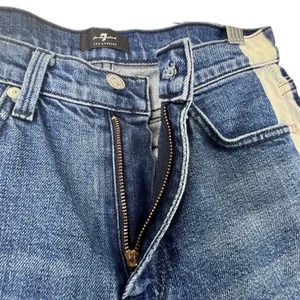 7 For All Mankind Skinny‎ Jeans Womens 25 The High Waist Side Stripe Taped Leg thumbnail 12