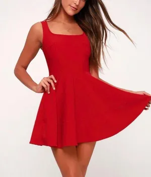Lulus Short Red Dress thumbnail 1