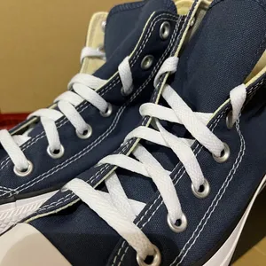 Converse Men's Navy and Blue Trainers thumbnail 6