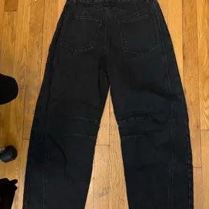 GREAIDEA Mid Rise Barrel Jeans for Women Wide Leg Mid Waist thumbnail 4