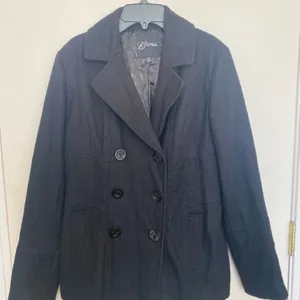 Guess medium black pea coat  with side pockets thumbnail 9