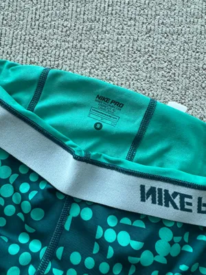 Nike Pro Shorts Dri-Fit Spandex - Fun Design! thumbnail 3