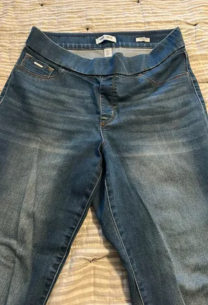 Nine West Heidi Pull-On Skinny Jeans thumbnail 1