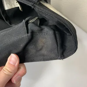 Pendleton Cowhide Leather Wool Travel Tote Zip Black Western thumbnail 7