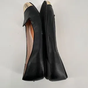 Aldo‎ Women’s Leather Black and Metallic Gold Flats Loafers Size 7.5 thumbnail 5