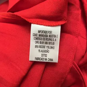 NWT Farm Rio Stretch Linen Blend Cami Maxi Dress Size S Classic RED thumbnail 14