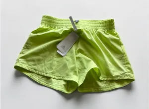 Adidas W PCR SNP WVN Women Training Shorts Pulse Lime HK7553‎ XS NWT thumbnail 1