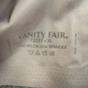 VANITY FAIR 72037 Women's XL Nude Beyond Comfort Wirefree Pullover Bralette Bra thumbnail 5