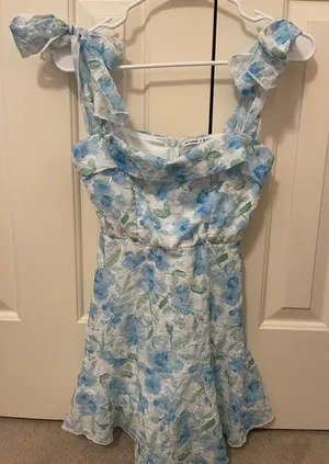 Lucy in the Sky Floral Mini Dress thumbnail 1