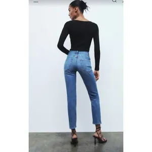 Zara The Slim Cropped‎ Jeans Size 10 thumbnail 2