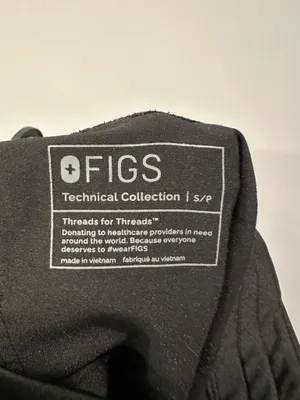 FIGS Zamora Jogger Scrub Bottoms Black thumbnail 10