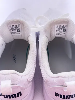 Puma White Mesh Running Sneakers  thumbnail 4