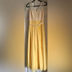 After Six Whimsical Lace Bodice V-Neck Romantic Dress‎ Sz 4 Fairycore Cottage thumbnail 8