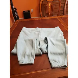Women’s Carhartt Relaxed Fit Jogger Sweatpants baby blue BN5510-W 2X 20W-22W thumbnail 2