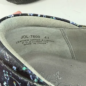 Alegria Floral Leather Comfort Shoes Hook Loop Strap Womens EU 41‎ thumbnail 8