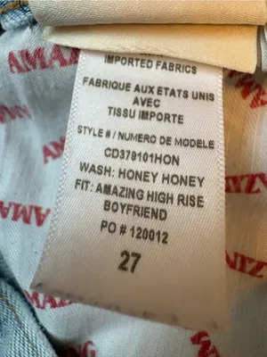 Alice + Olivia Amazing High Rise Boyfriend Jeans 27 Distressed Light Wash thumbnail 5