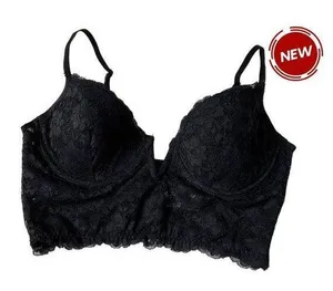 Nue Garage Black Lace Underwired Bralette Women's Size Medium NWOT | 51-51 thumbnail 1