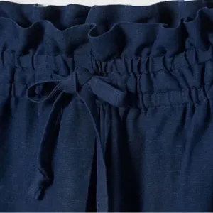 H&M Blue Linen Blend Pants(Size Small) thumbnail 3