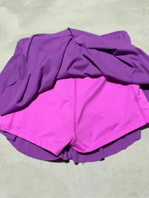 Free people FP movement Purple Active Skort link XS thumbnail 4