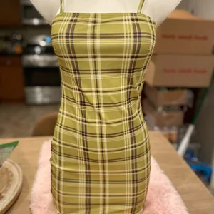 Stripped dress Yellow Size L thumbnail 2