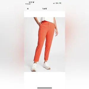 Athleta Brooklyn Ankle Pant in Sunset Glow size 2 Tall thumbnail 9