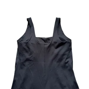 🆕Old Navy Active Black PowerSoft Square Neck Athletic Dress thumbnail 7