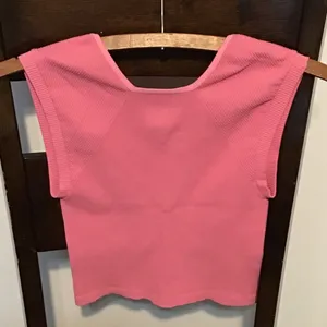 Free People V-Neck Ribbed Top XS/S in Sweet Pea New Without Tags thumbnail 11