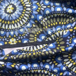 Aerie Chill Play Move Blue Medallion Print High Rise Leggings Women's Size XS thumbnail 5