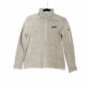 Patagonia Women’s Better Sweater Quarter Zip Pullover Pelican Beige Size S thumbnail 2