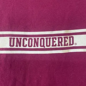 Pink Victoria Secret w/5th & Ocean FSU UNCONQUERED Graphic Tee sequin women sz S thumbnail 7