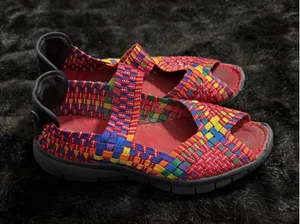 Bernie Mev Comfi Mary Jane flats 35 shoes woven thumbnail 1