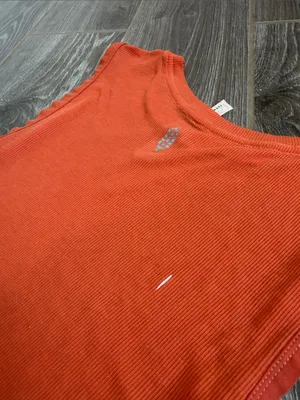 FP Movement Ribbed Tank oversized muscle in Burnt Orange XS extra small thumbnail 5