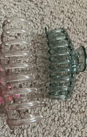 Hair clips (2 pack) Blue thumbnail 2