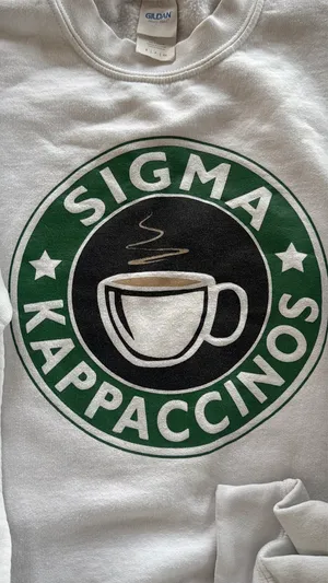 Gildan Sigma Kappaccinos Sweatshirt thumbnail 3
