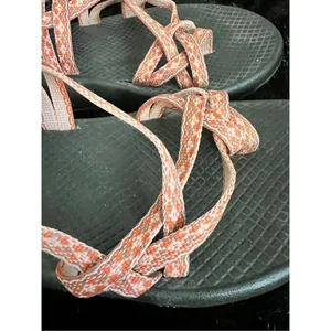 Chacos Women's ZX/2 Classic Sandals Size 8 Dagger Black Pink Orange Melon thumbnail 2