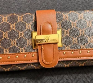 Vintage Louie Dennis Brown Wallet for Women thumbnail 1