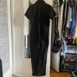 NWOT Young Fabulous & Broke Black Short Sleeve Jumpsuit thumbnail 3