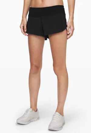 Lululemon Women’s Inner Glow Short 3” Modal Black Shorts Size 4 thumbnail 3
