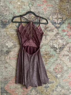 Windsor Lace Back Homecoming Dress thumbnail 2