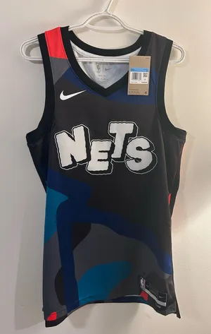 Nike Brooklyn Nets Jersey City Edition  thumbnail 1