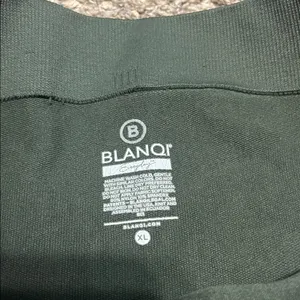BLANQI Dark‎ Green Women’s Belly Support Maternity Leggings XL thumbnail 5