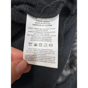 Nike‎ Women Black Crew Neck Cropped Sweatshirt Center Swoosh Athleisure S thumbnail 5