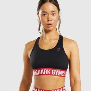 Gymshark Flex Sports Bra Black and Red Women’s Size Small thumbnail 9