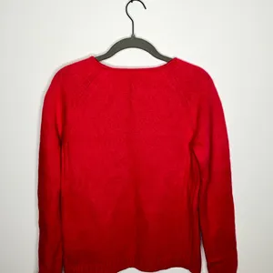 J. Crew Hot Pink Wool Blend Crew Neck Long Sleeve Sweater -‎ Women's Medium thumbnail 5