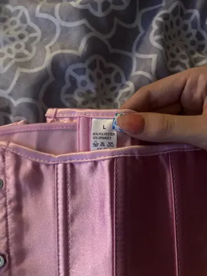 Pink corset Size L thumbnail 4